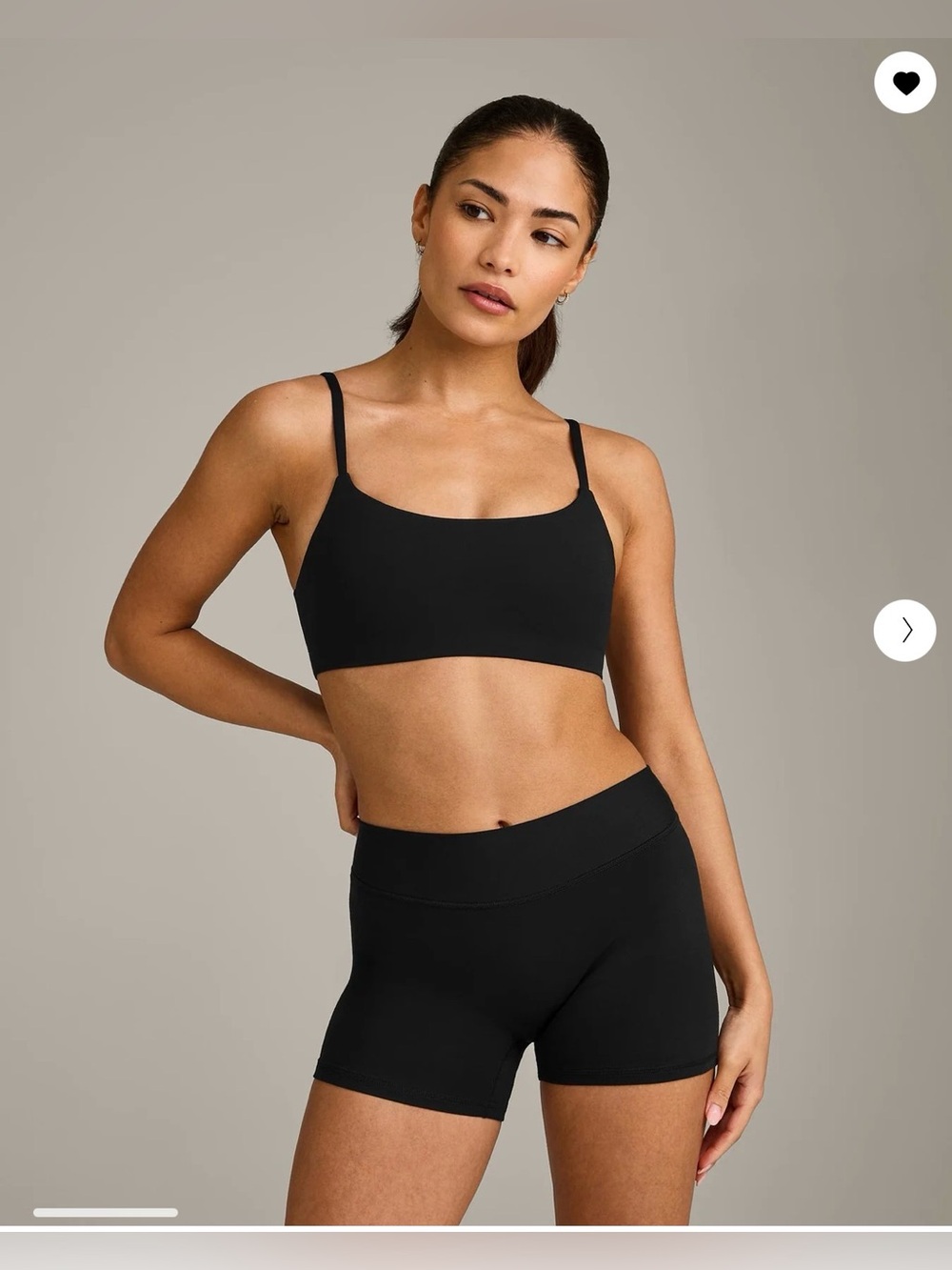 Oner Active Softmotion Black Strappy Sports Bra Size S sold out nwt